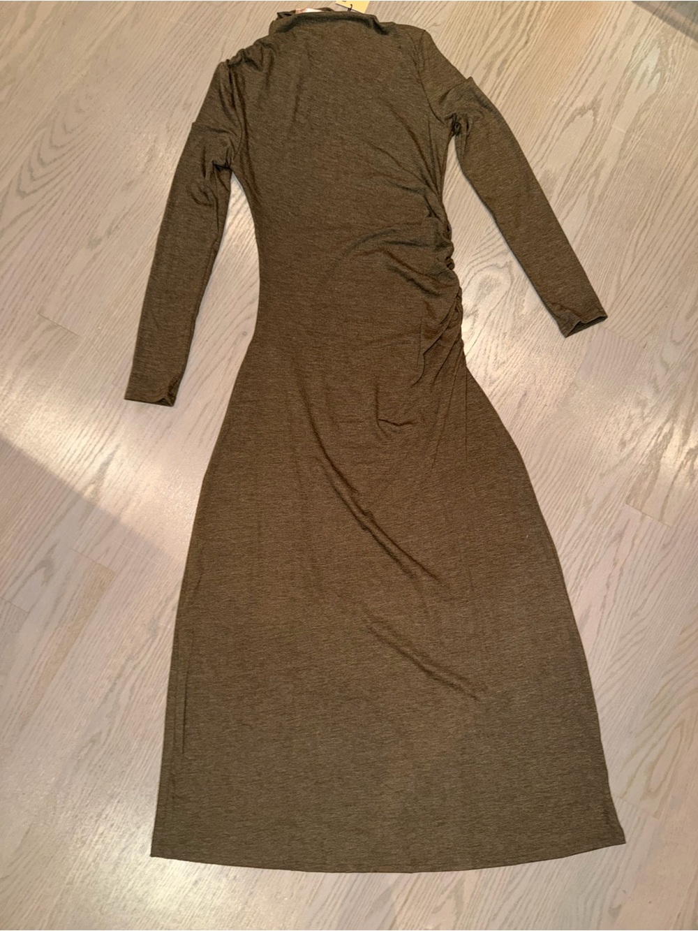 Bailey 44 Olive Long Sleeve Dress sz Small